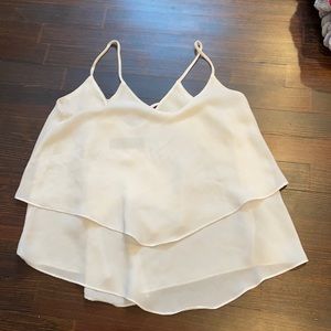 White tank top size small